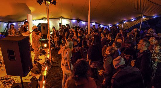 Berber Tent Gig Party Festival Venue